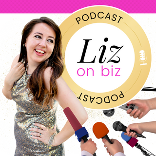 Liz on Biz Podcast logo